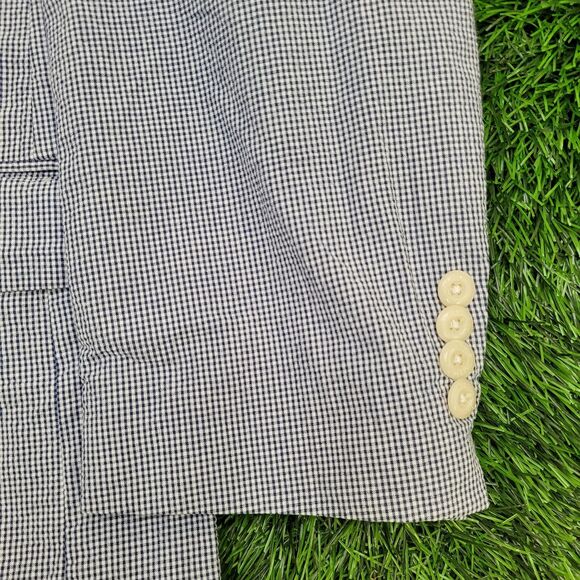 Vintage Pendleton Blazer Jacket M/L 22x29 Blue - Picture 9 of 9